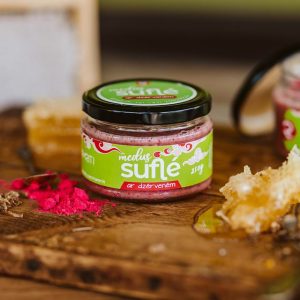 Rāmriti Dzērveņu medus suflē Cranberry creamed honey