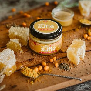 Rāmriti Smiltsērkšķu medus suflē - seabuckthorn creamed honey